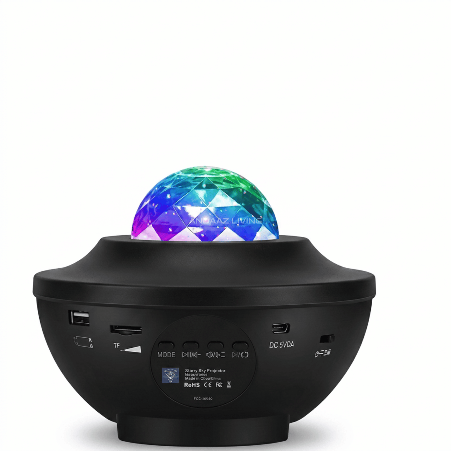Galaxy Star Projector with Bluetooth Speaker & Remote – Nebula Night Light, Music Sync LED Projector for Bedroom & Kids